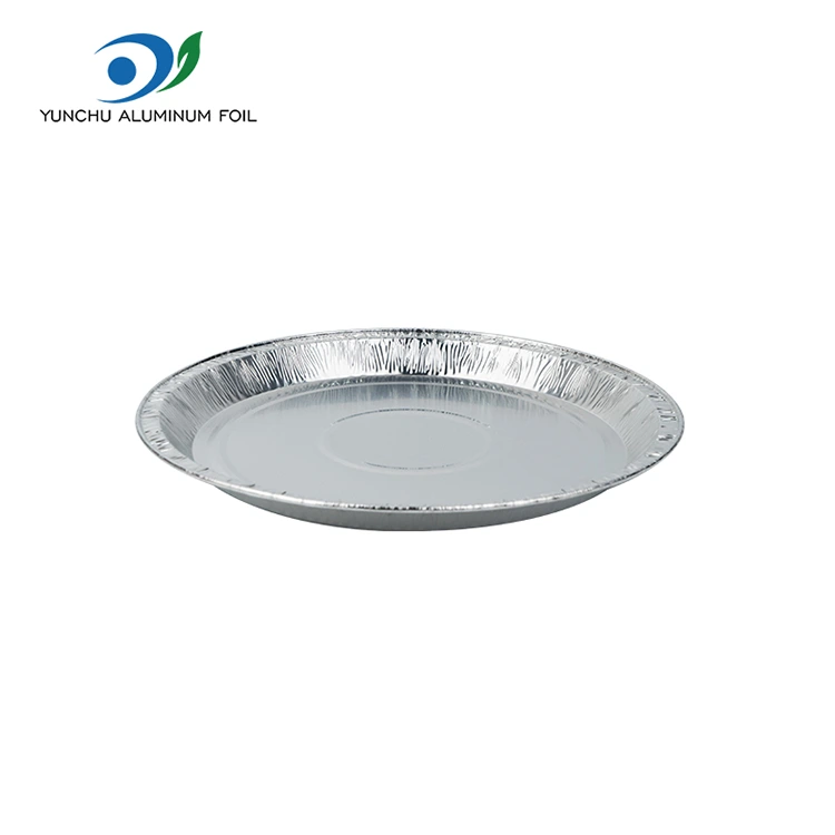 10 pouces pizza poêle argenté en aluminium en aluminium en aluminium