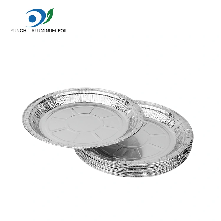 Pizza à air rond Pizza Silver en aluminium en aluminium en aluminium