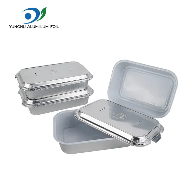 Conteneurs en aluminium pour repas dans les compagnies aériennes : emballage de haute qualité pour la restauration aérienne