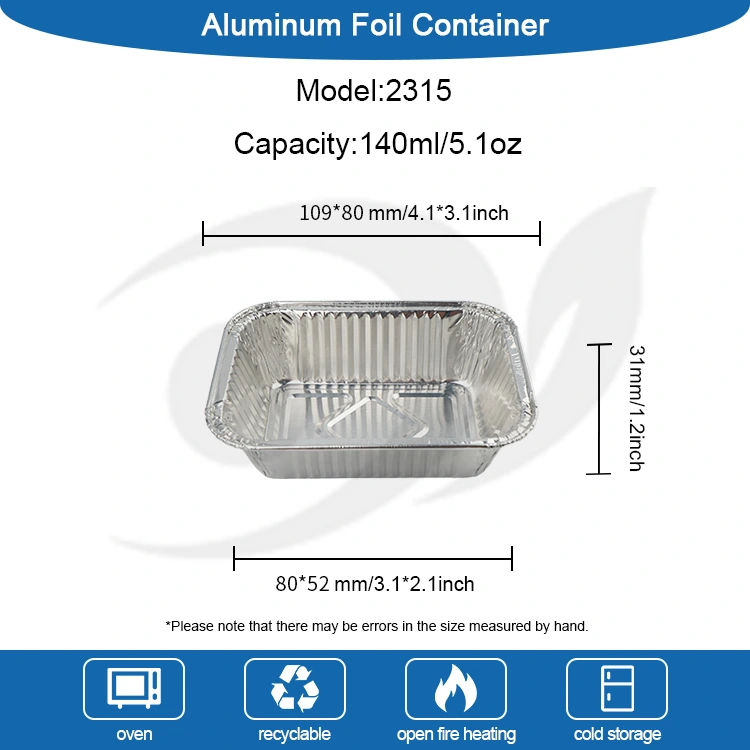Air Fryer Baking Silver en aluminium en aluminium