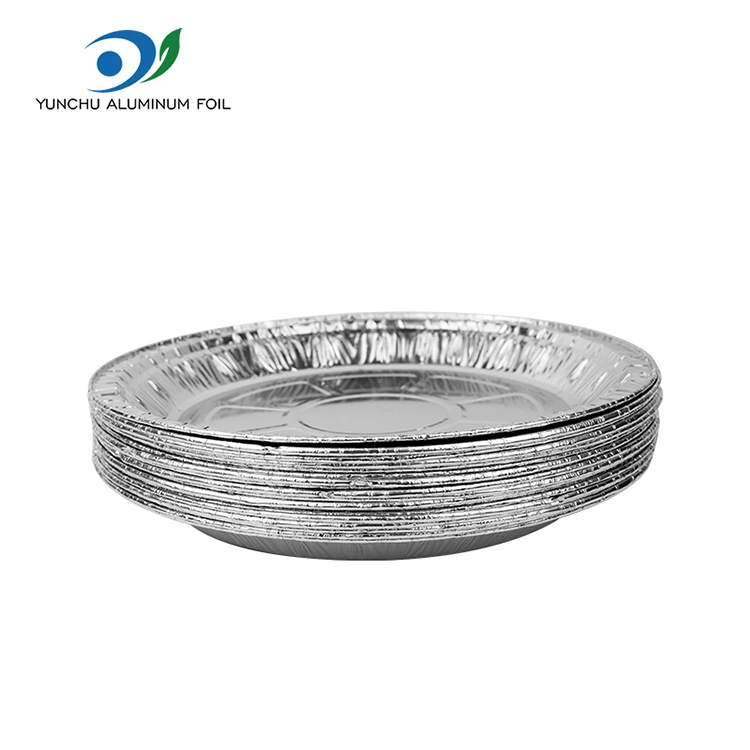 Pizza à air rond Pizza Silver en aluminium en aluminium en aluminium