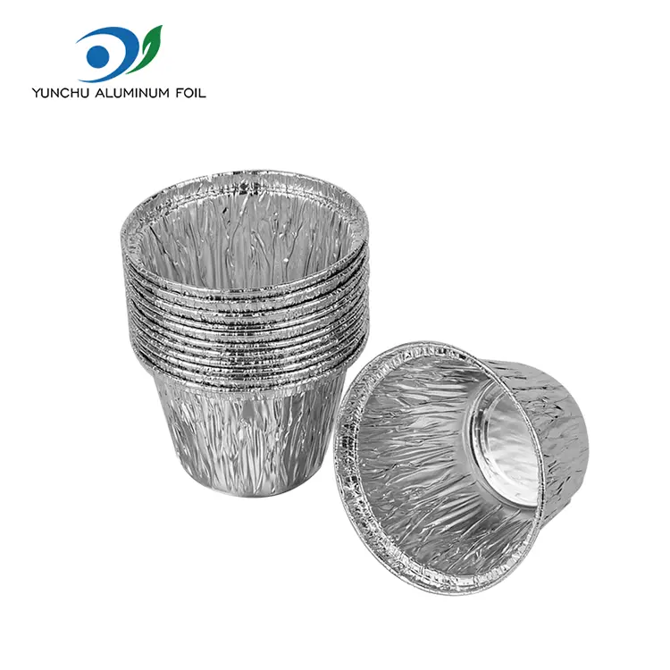 Moule à gâteau pour friteuse à Air, plat de cuisson rond en aluminium jetable