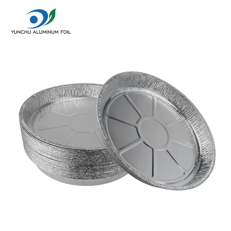 Circulaire Dining Silver en aluminium en aluminium Conteneurs