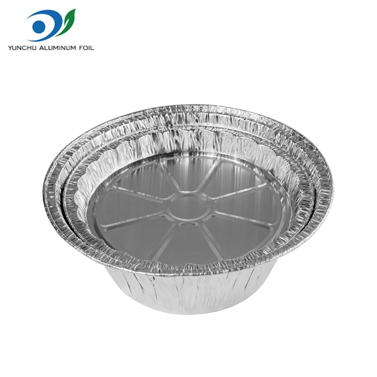 Répéteurs de papier d'aluminium à plats jetables à emporter en aluminium argenté Répéteurs de papier d'aluminium à plats jetables à emporter en aluminium argenté