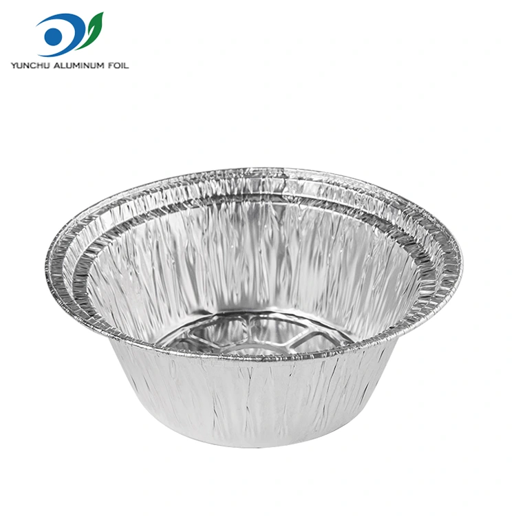 Répéteurs de papier d'aluminium à plats jetables à emporter en aluminium argenté