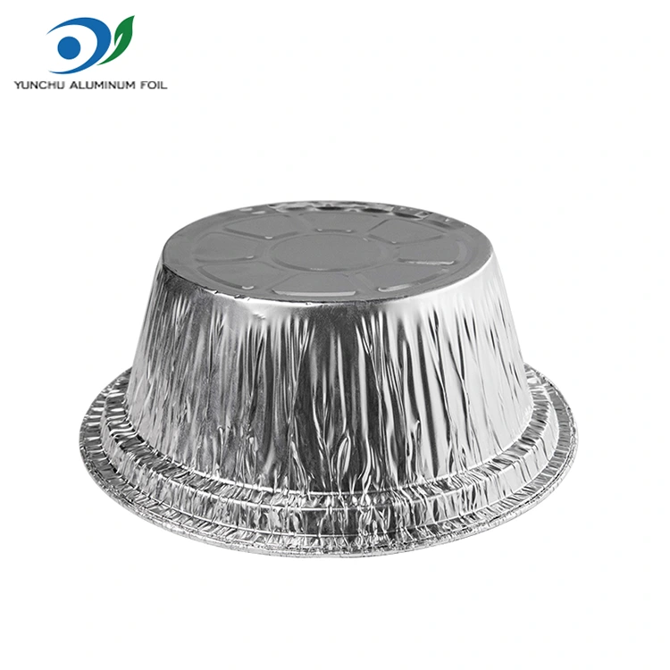 Répéteurs de papier d'aluminium à plats jetables à emporter en aluminium argenté