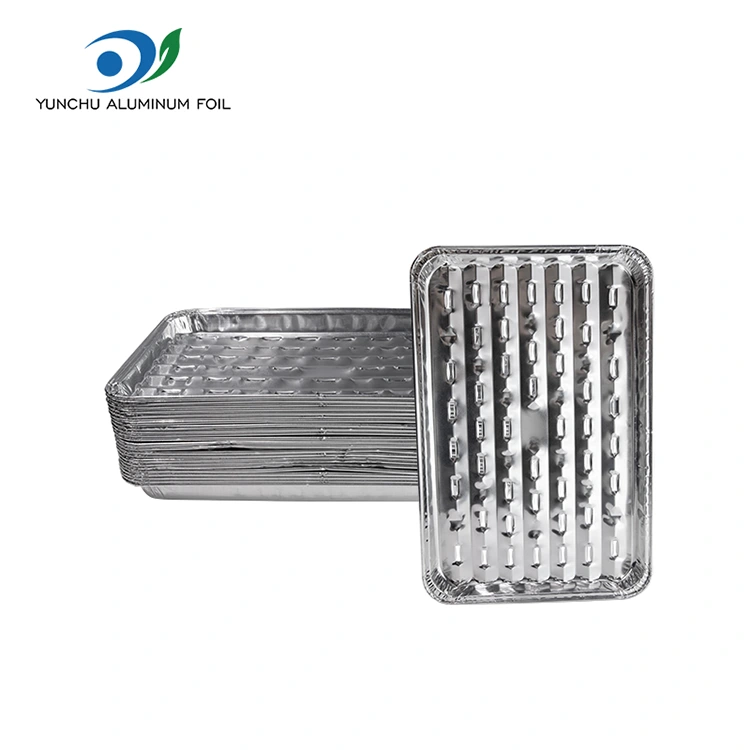 Casserole à grill jetable