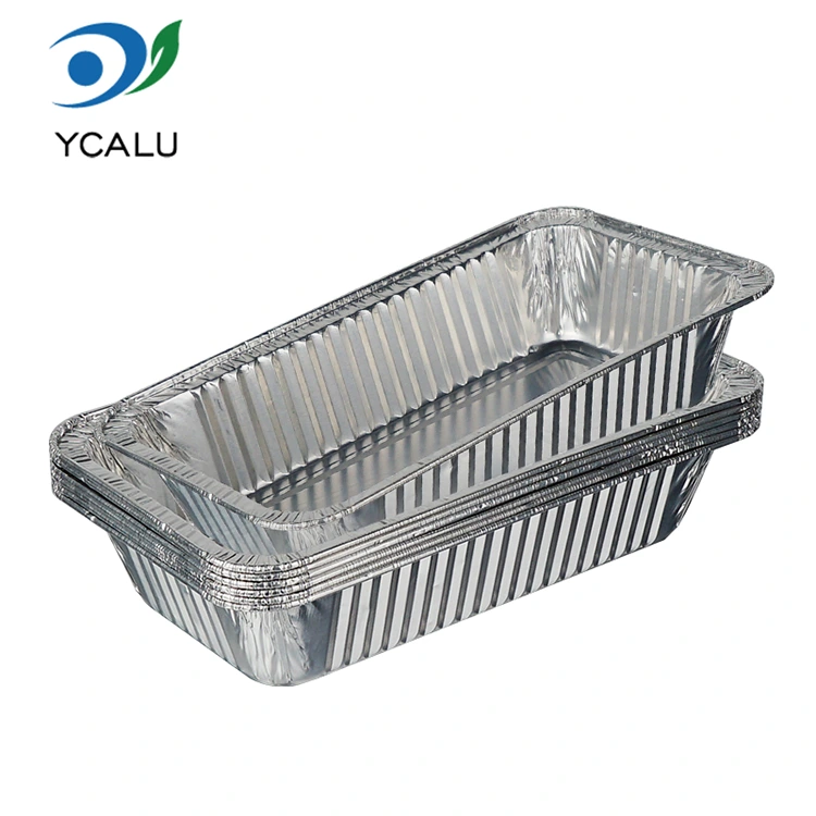 Plateaux écologiques de nourriture de papier d'aluminium pour l'industrie de la restauration