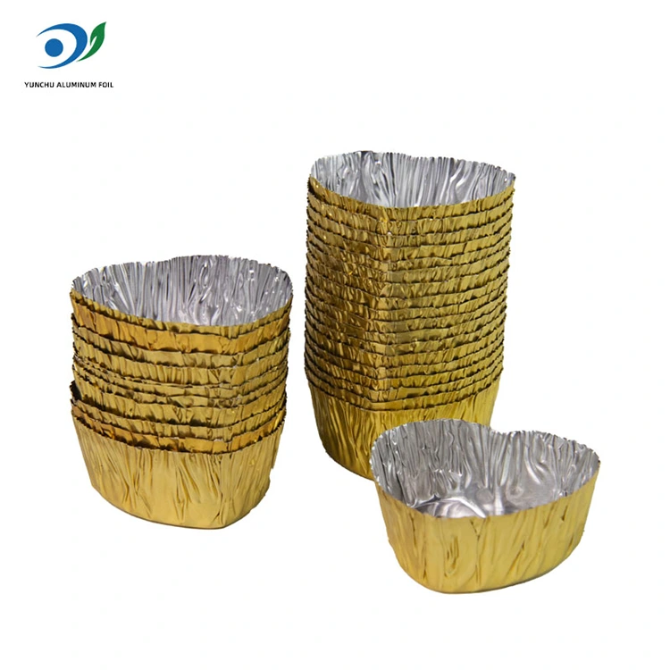 Récipient alimentaire en aluminium en aluminium en aluminium en aluminium argent en forme de cœur Récipient alimentaire en aluminium en aluminium en aluminium en aluminium argent en forme de cœur