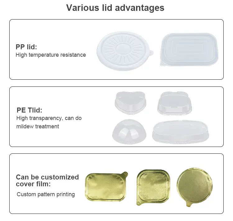 Wrinkle-free thickening Airline Aluminum Foil Containers