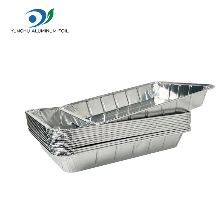 Grands récipients en aluminium argenté en aluminium argenté
