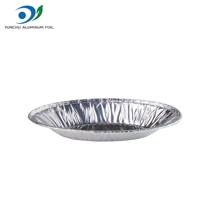 Ovale Oeuf Tart Silver en aluminium en aluminium