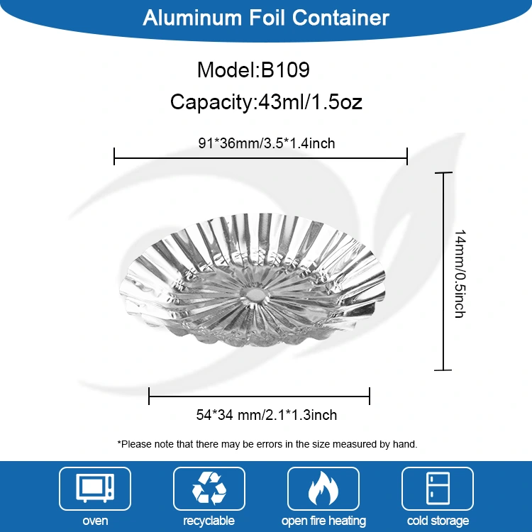 Conteneur d'alimentation en aluminium argent en aluminium argent