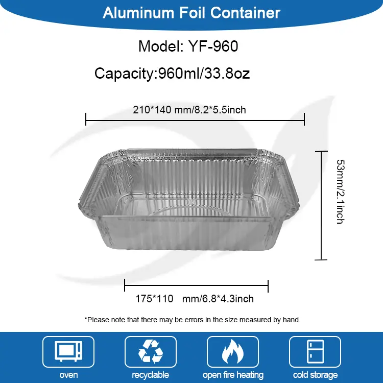 Rond Round Fryer Grill Silver Aluminium Foil Aliments Récipient