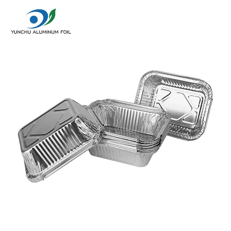 Barbasse rectangulaire CONTINEURS D'ALUMINIM SILT