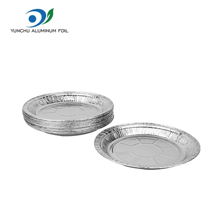 Pizza à air rond Pizza Silver en aluminium en aluminium en aluminium
