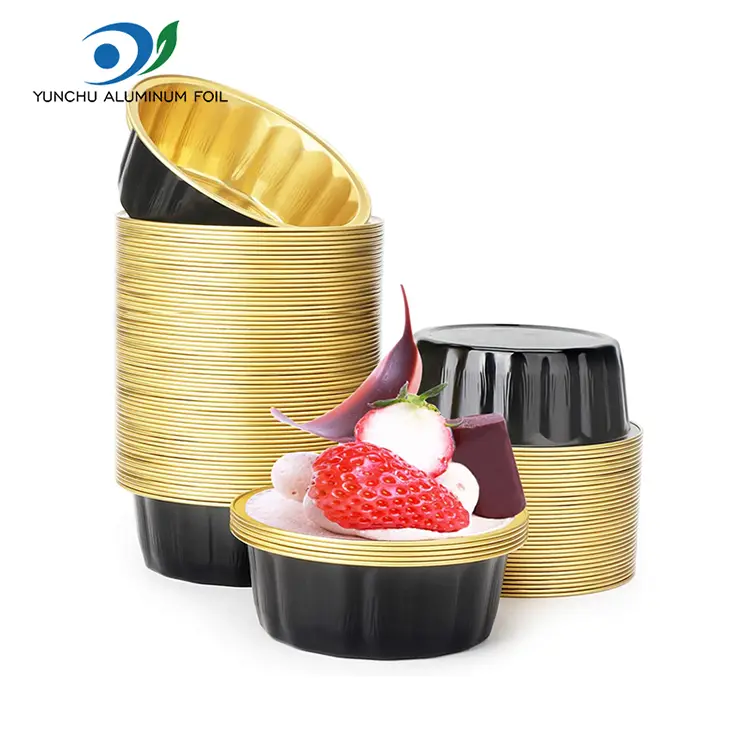 Bol rond pour dessert en aluminium Smoothall Conteneurs en aluminium