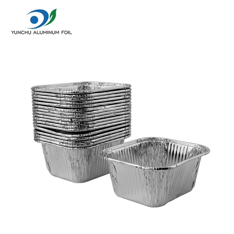 Carreau de boulangerie d'air fryer argent en aluminium en aluminium en aluminium