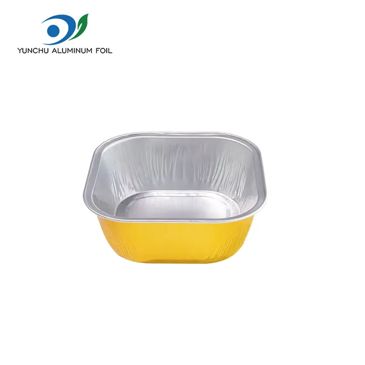 Couleurs carrées à boulangerie lisse en aluminium en aluminium